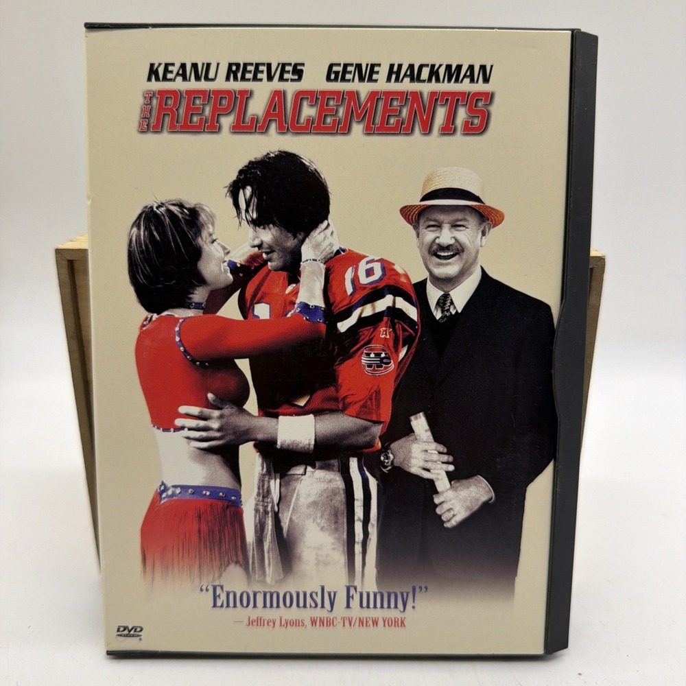 The Replacements DVD 2000 Keanu Reeves Gene Hackman Football Comedy PG-13